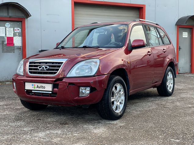 Chery Tiggo t11 красная