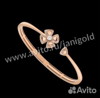 Золотой браслет bvlgari