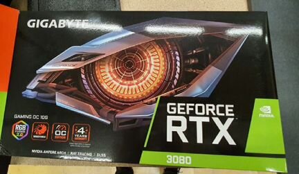 Видеокарта Gigabyte RTX 3080 Gaming OC