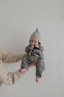 Комбинезон с шапкой loomknits