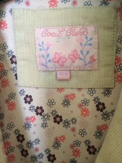 Вельветовый плащик CoolClub