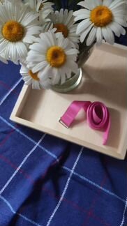 Фатиновое платье неонового розового цвета