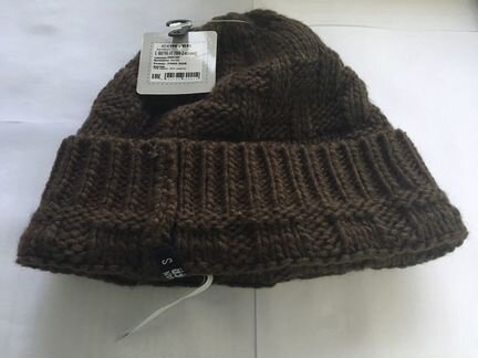 Новая коричневая шапка Conver free size