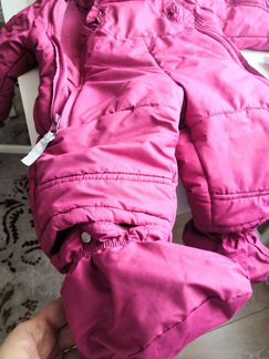 Комбинезон осень/весна +поддева, р 74