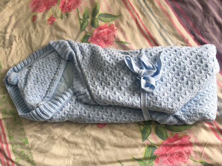 Плед-конверт для новорожденного