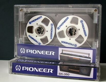 Аудиокассеты с катушками бобинками Pioneer
