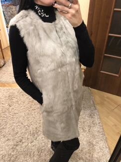 Меховой жилет Pinko оригинал новый