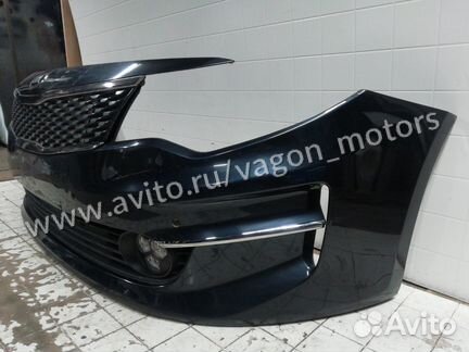 Бампер в сборе передний Kia Optima 4 Дорестайлинг