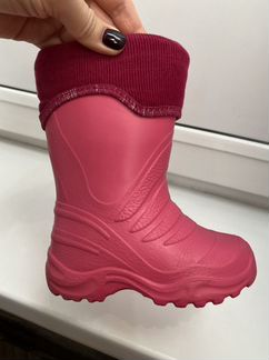 Резиновые сапоги lemigo 22-23 р