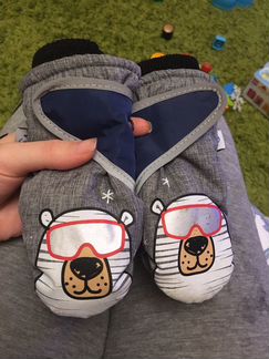 Варежки Краги/дутики