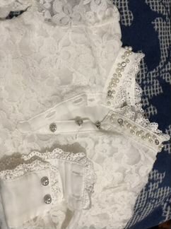 Блузка белая для девочек