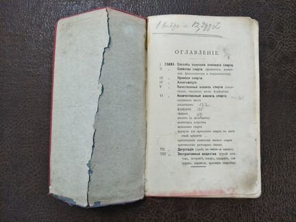 Анализ спирта и водки