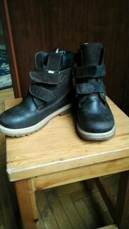 Ботинки зимние кожа р. 34