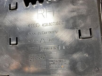 Решетка в бампер на Audi A7 4G (рестайлинг) 2016г