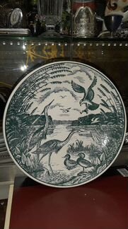 Тарелка зик СССР птицы