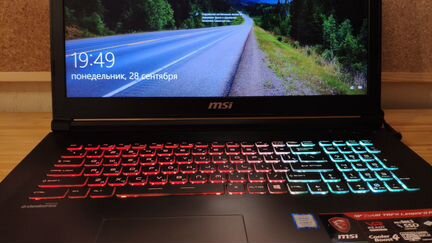 Игровой ноутбук MSI GP72mVR 7RFX Leopard Pro
