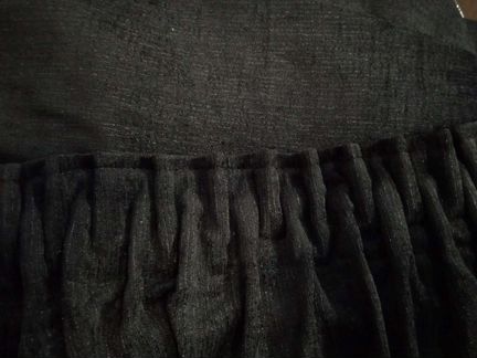 Шторы чёрные