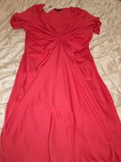 Новое красное платье L