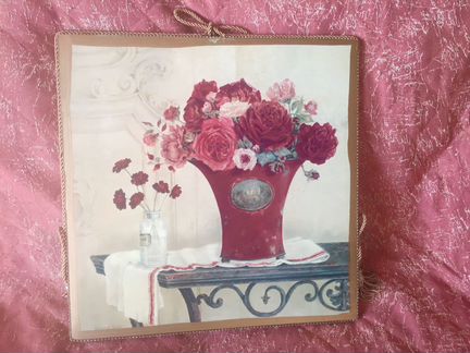 Картина Букет Роз в вазе Италия