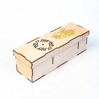 Подарочные коробки из фанеры, упаковка из дерева