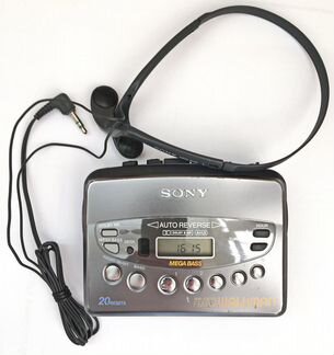 Sony Walkman WM-FX475 кассетный плеер с цифр.радио