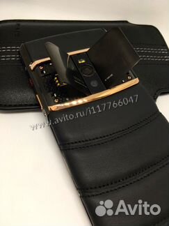 Vertu Signature Touch Jet Black Red Gold/ верту