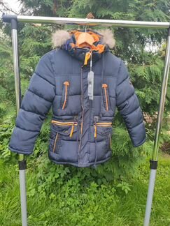 Зимнняя куртка для мальчика 128 размер