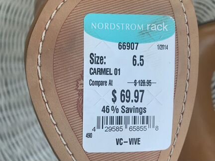Ботильоны Vince Camuto, размер 36,5, кожа полность