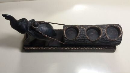 Подсвечник (дерево, Тайланд)