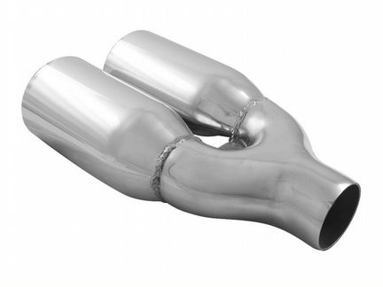 Насадка на глушитель сдвоенная